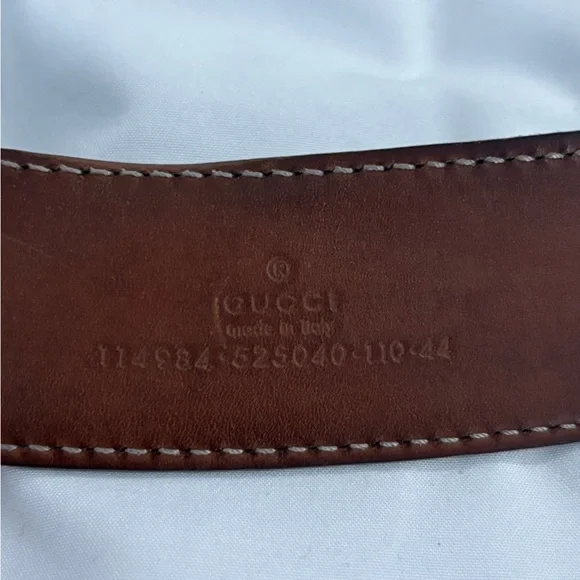 Gucci Black Leather Belt - Picture 4 of 6